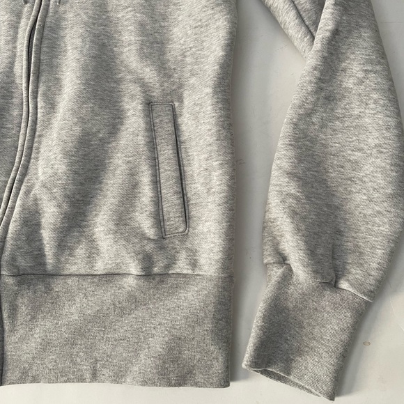 Adidas University Of Ontario Heather Gray Sweatshirt Hoodie Sz M - Picture 3 of 8